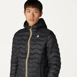 Discount K-Way JACK QUILTED WARM Blackpure