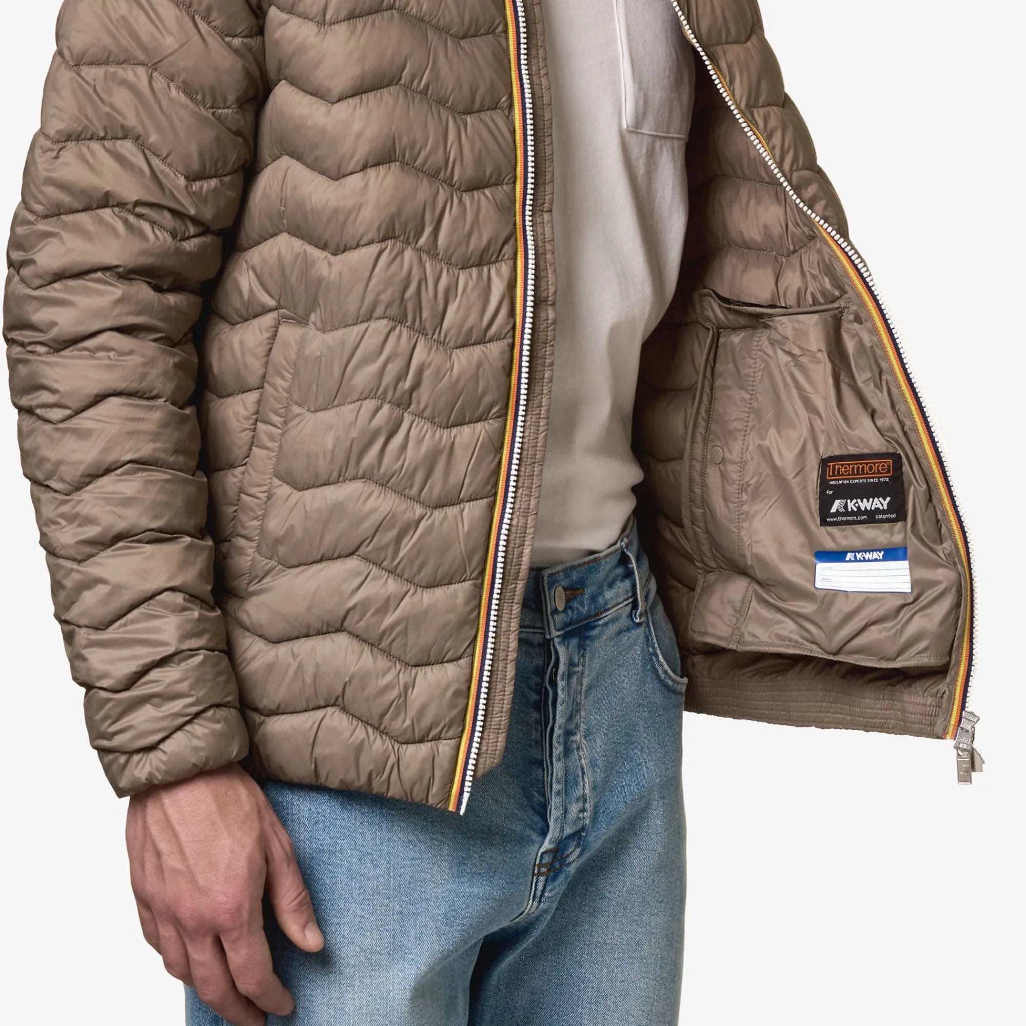 Best K-Way JACK QUILTED WARM Beigetaupe