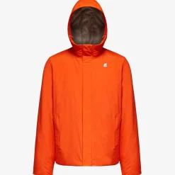 Hot K-Way JACK RIPSTOP MARMOTTA Orangep-greyb