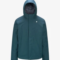 Clearance K-Way JACK RIPSTOP MARMOTTA Greenp-bluea
