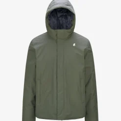 Clearance K-Way JACK RIPSTOP MARMOTTA Greenb-bluea