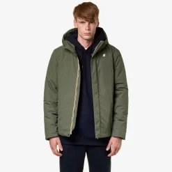 Clearance K-Way JACK RIPSTOP MARMOTTA Greenb-bluea