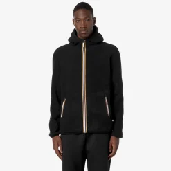 Discount K-Way JACK SHERPA POLAR REVERSIBLE Blackp-blackp