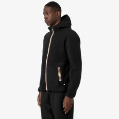 Discount K-Way JACK SHERPA POLAR REVERSIBLE Blackp-blackp