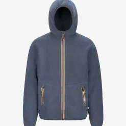 Sale K-Way JACK SHERPA POLAR REVERSIBLE Greybluea-greybluea