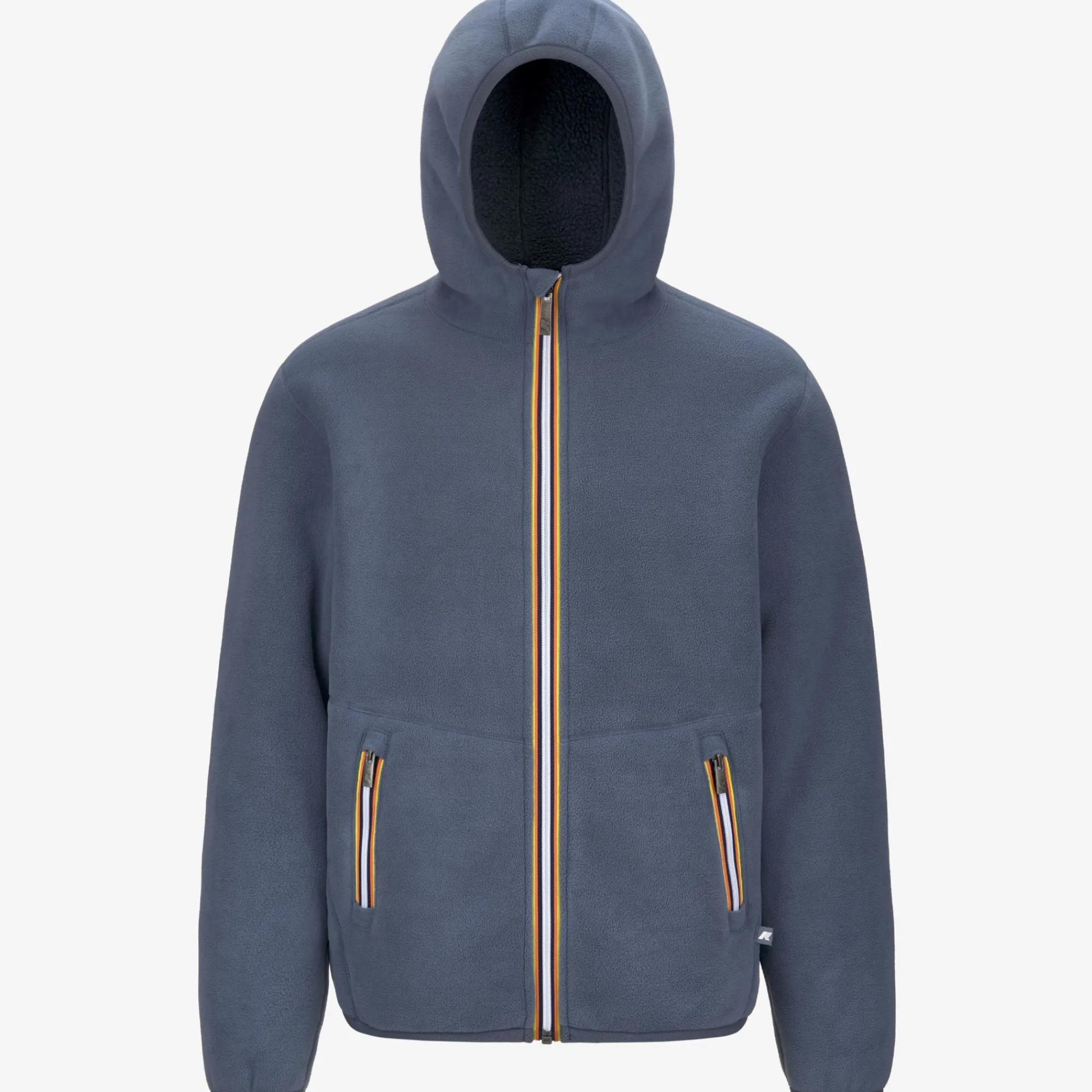 Sale K-Way JACK SHERPA POLAR REVERSIBLE Greybluea-greybluea