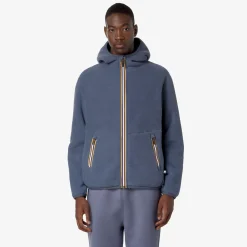 Sale K-Way JACK SHERPA POLAR REVERSIBLE Greybluea-greybluea