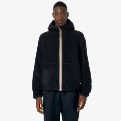 Clearance K-Way JACK SHERPA POLAR REVERSIBLE Bluedepth-bluedepth