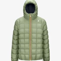 Sale K-Way JACK ST THERMO REVERSIBLE Blued-greens