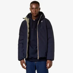 Sale K-Way JACK ST THERMO REVERSIBLE Blued-greens