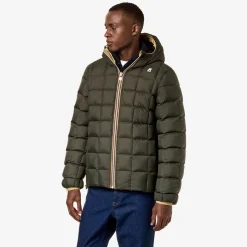 Clearance K-Way JACK ST THERMO REVERSIBLE Yellowz-greenb