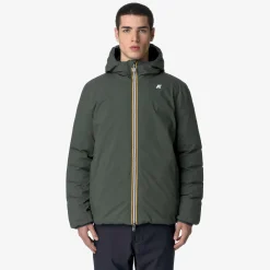 Online K-Way JACK ST THERMO REVERSIBLE Greenblackish-blackpure
