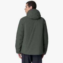 Online K-Way JACK ST THERMO REVERSIBLE Greenblackish-blackpure