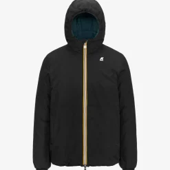 Sale K-Way JACK ST THERMO REVERSIBLE Blackp-greenp