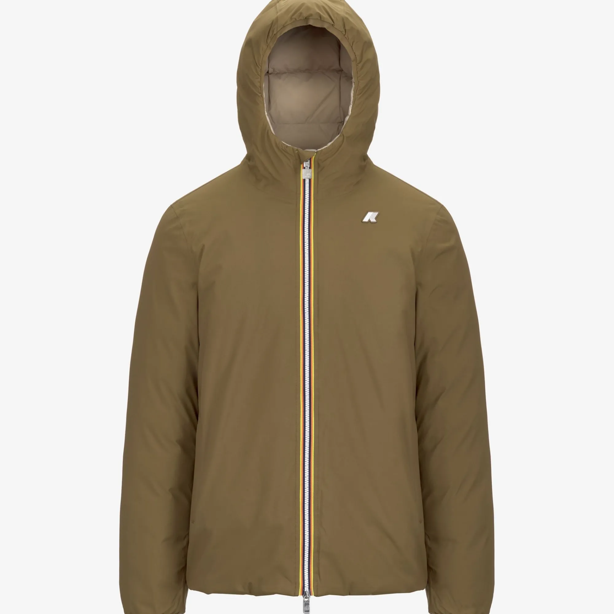 Best K-Way JACK ST THERMO REVERSIBLE Brownc-beigeg
