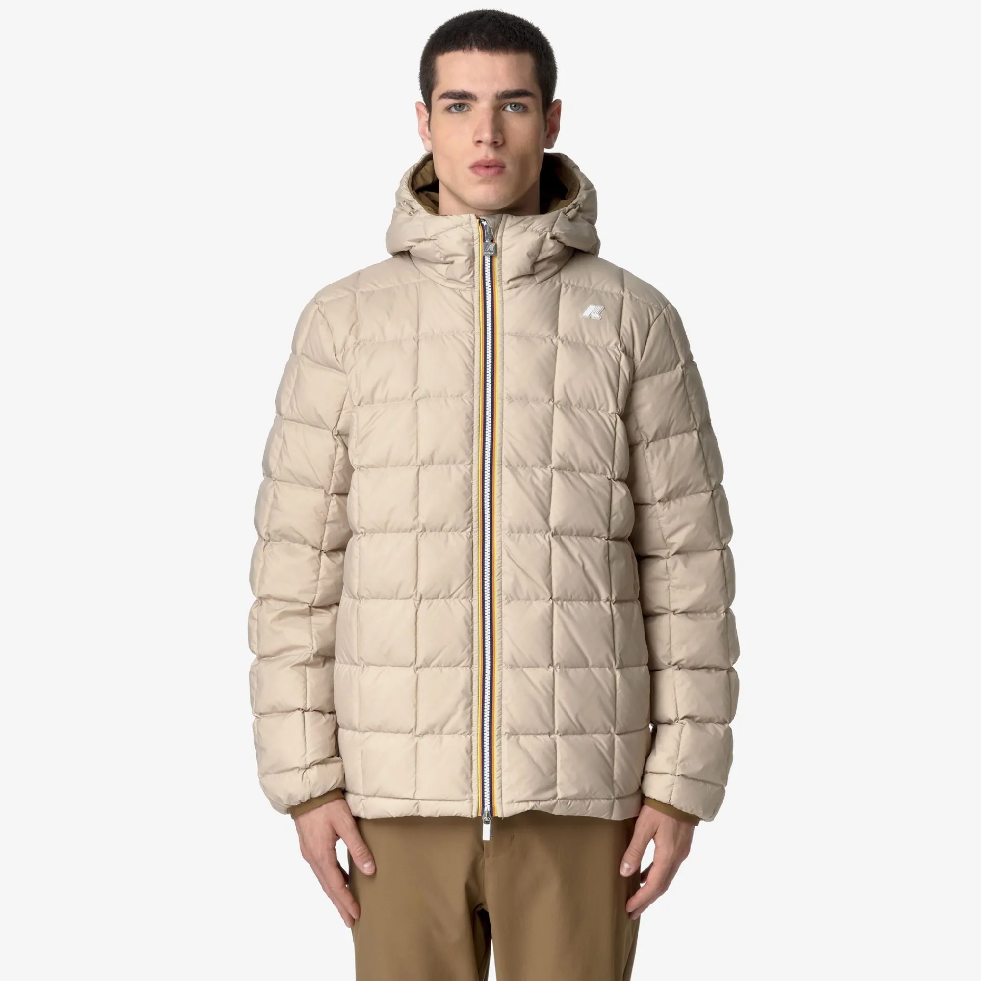 Best K-Way JACK ST THERMO REVERSIBLE Brownc-beigeg