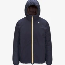 Sale K-Way JACK ST THERMO REVERSIBLE Blued-brownm