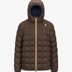 Sale K-Way JACK ST THERMO REVERSIBLE Blued-brownm