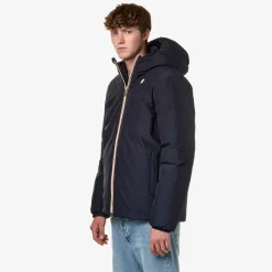 Sale K-Way JACK ST THERMO REVERSIBLE Blued-brownm