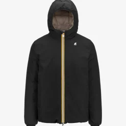 New K-Way JACK ST THERMO REVERSIBLE Blackp-beiget