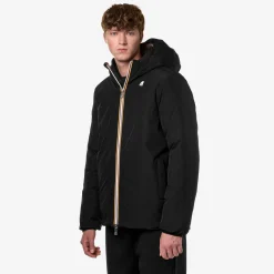 New K-Way JACK ST THERMO REVERSIBLE Blackp-beiget