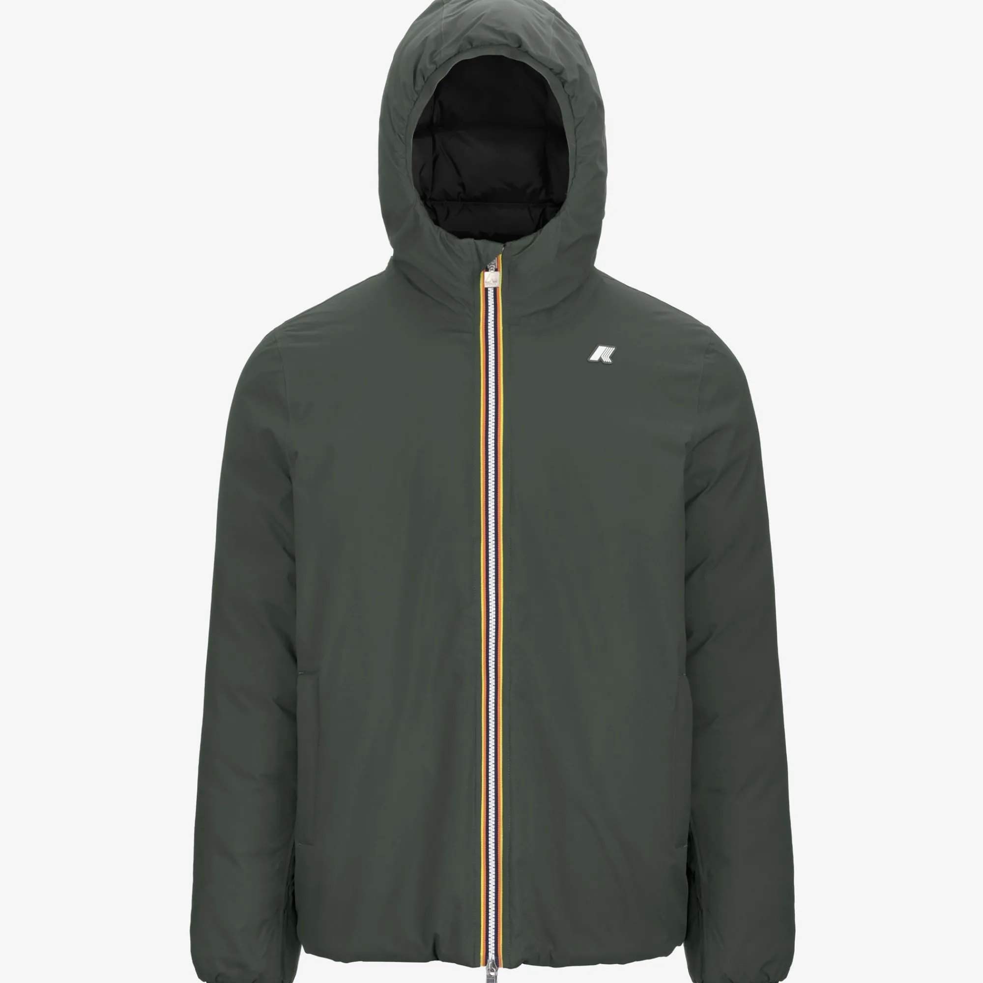 K-Way JACK ST THERMO REVERSIBLE Greenblackish-bluedepth