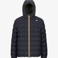 K-Way JACK ST THERMO REVERSIBLE Greenblackish-bluedepth