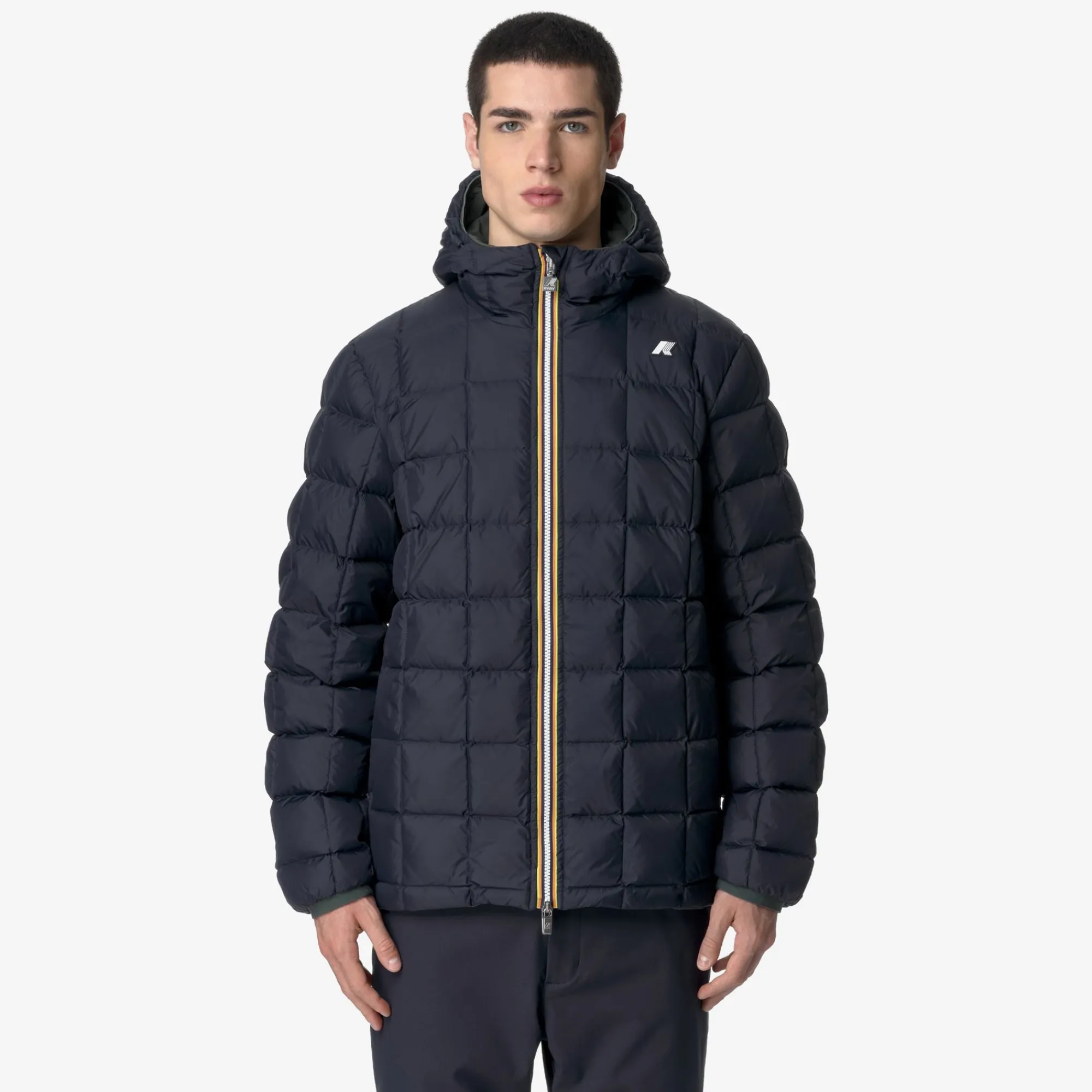 K-Way JACK ST THERMO REVERSIBLE Greenblackish-bluedepth