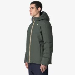 K-Way JACK ST THERMO REVERSIBLE Greenblackish-bluedepth