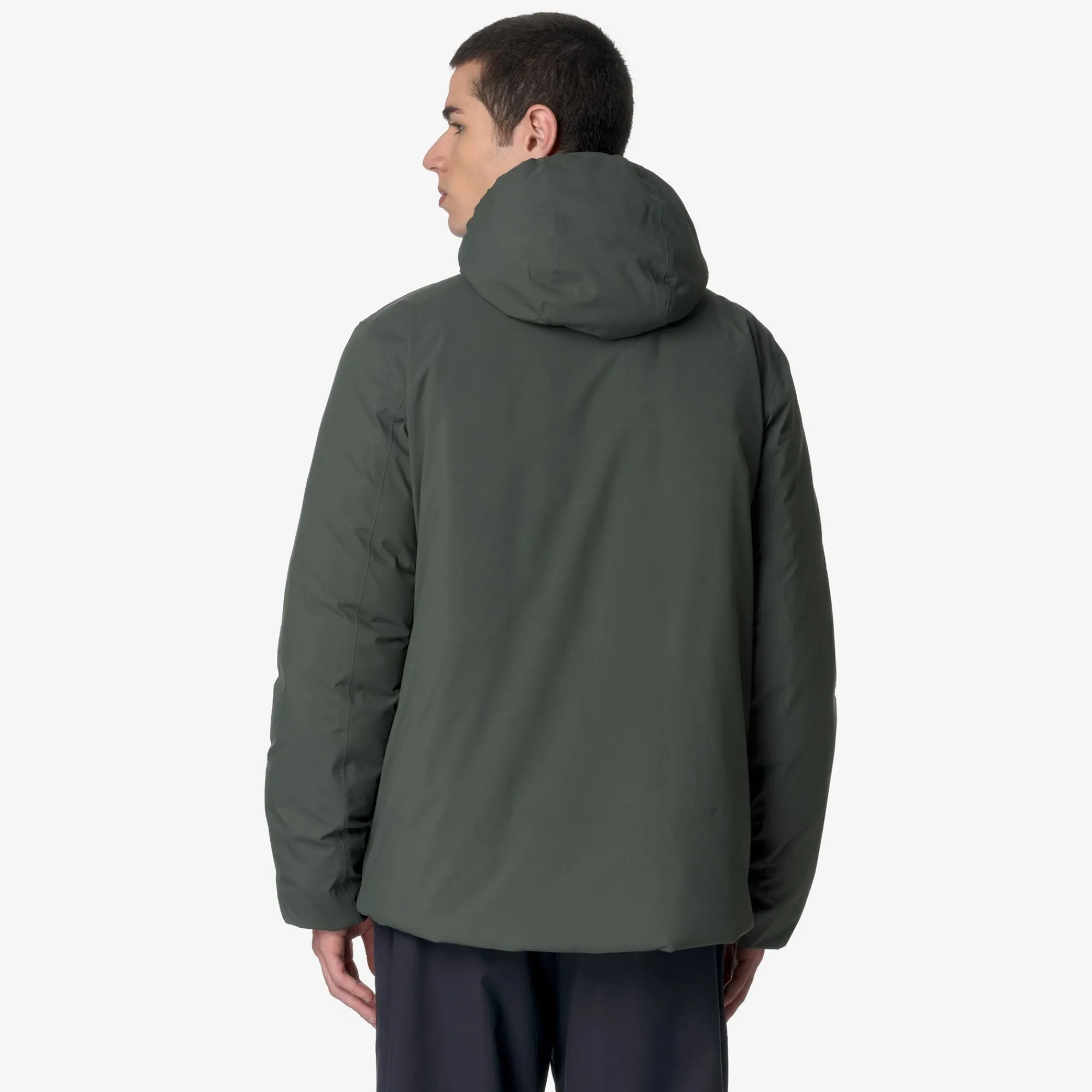 K-Way JACK ST THERMO REVERSIBLE Greenblackish-bluedepth