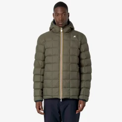 K-Way JACK ST THERMO REVERSIBLE Blued-greenc