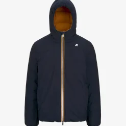 Online K-Way JACK ST THERMO REVERSIBLE Bluedepth-yellowinca