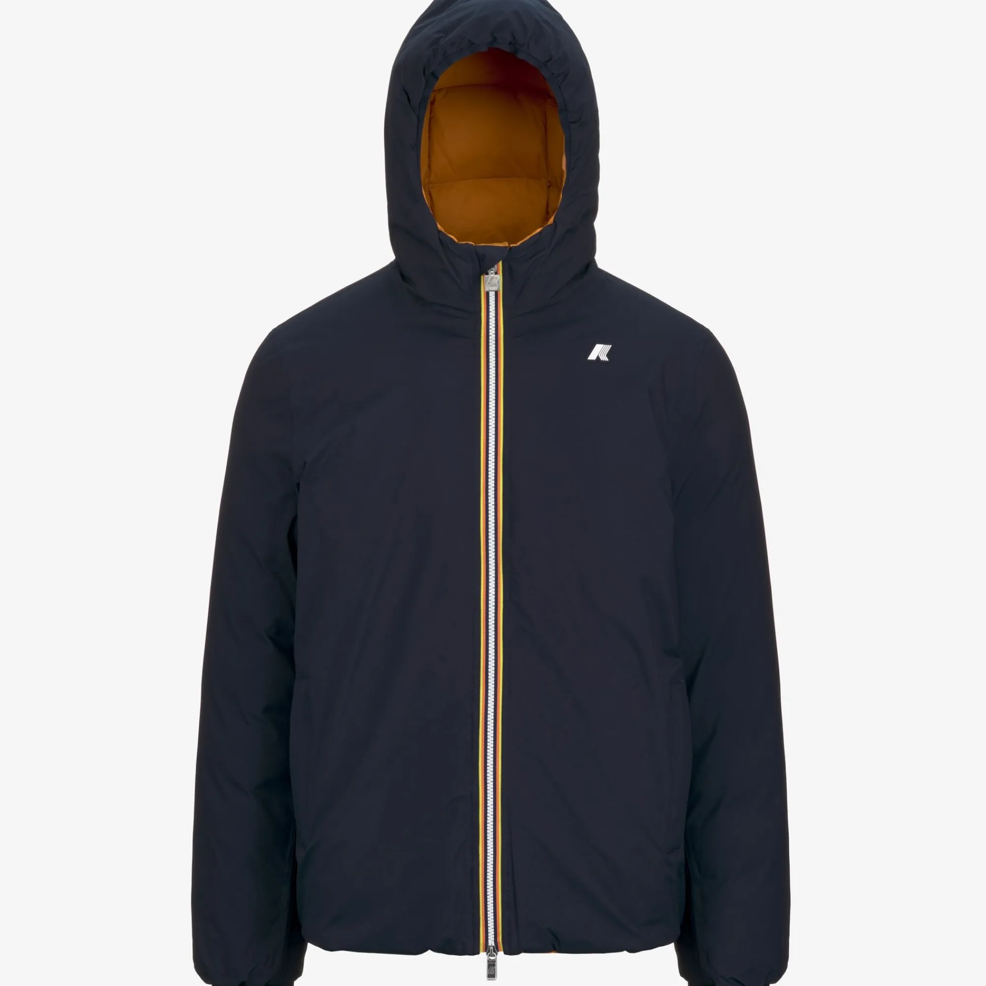 Online K-Way JACK ST THERMO REVERSIBLE Bluedepth-yellowinca