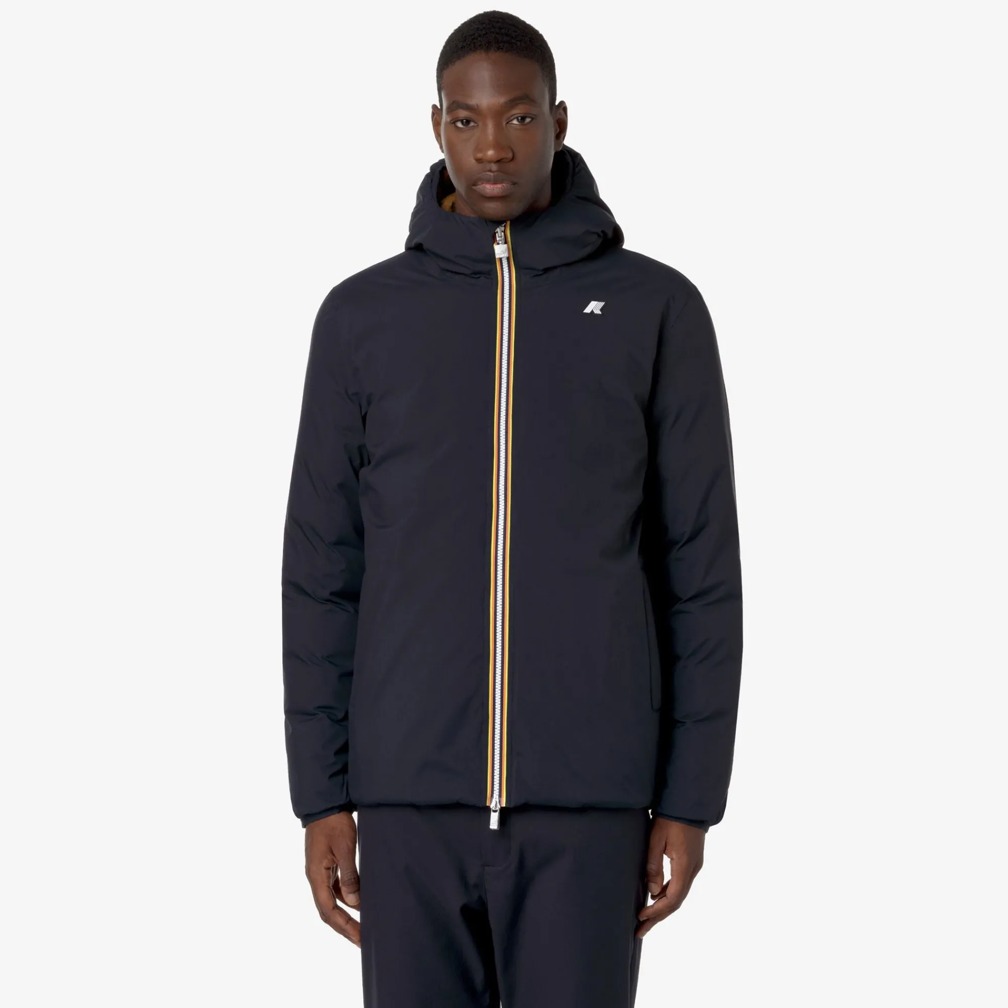 Online K-Way JACK ST THERMO REVERSIBLE Bluedepth-yellowinca