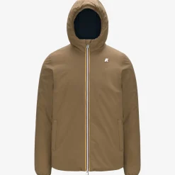 Best K-Way JACK ST WARM REVERSIBLE Browncorda-bluedepth