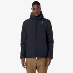 Best K-Way JACK ST WARM REVERSIBLE Browncorda-bluedepth