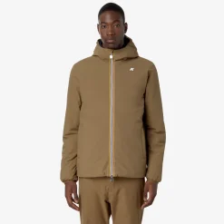 Best K-Way JACK ST WARM REVERSIBLE Browncorda-bluedepth
