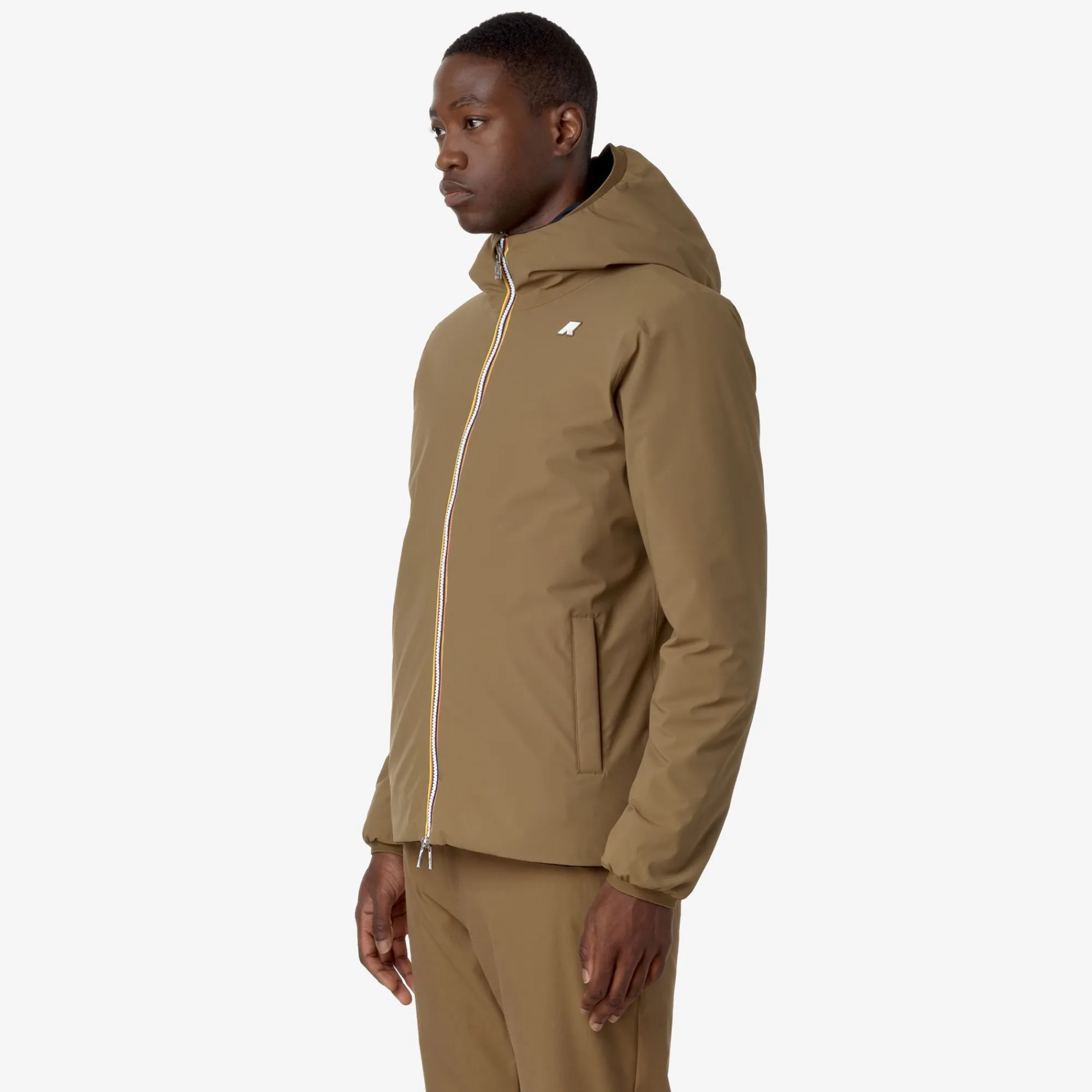 Best K-Way JACK ST WARM REVERSIBLE Browncorda-bluedepth