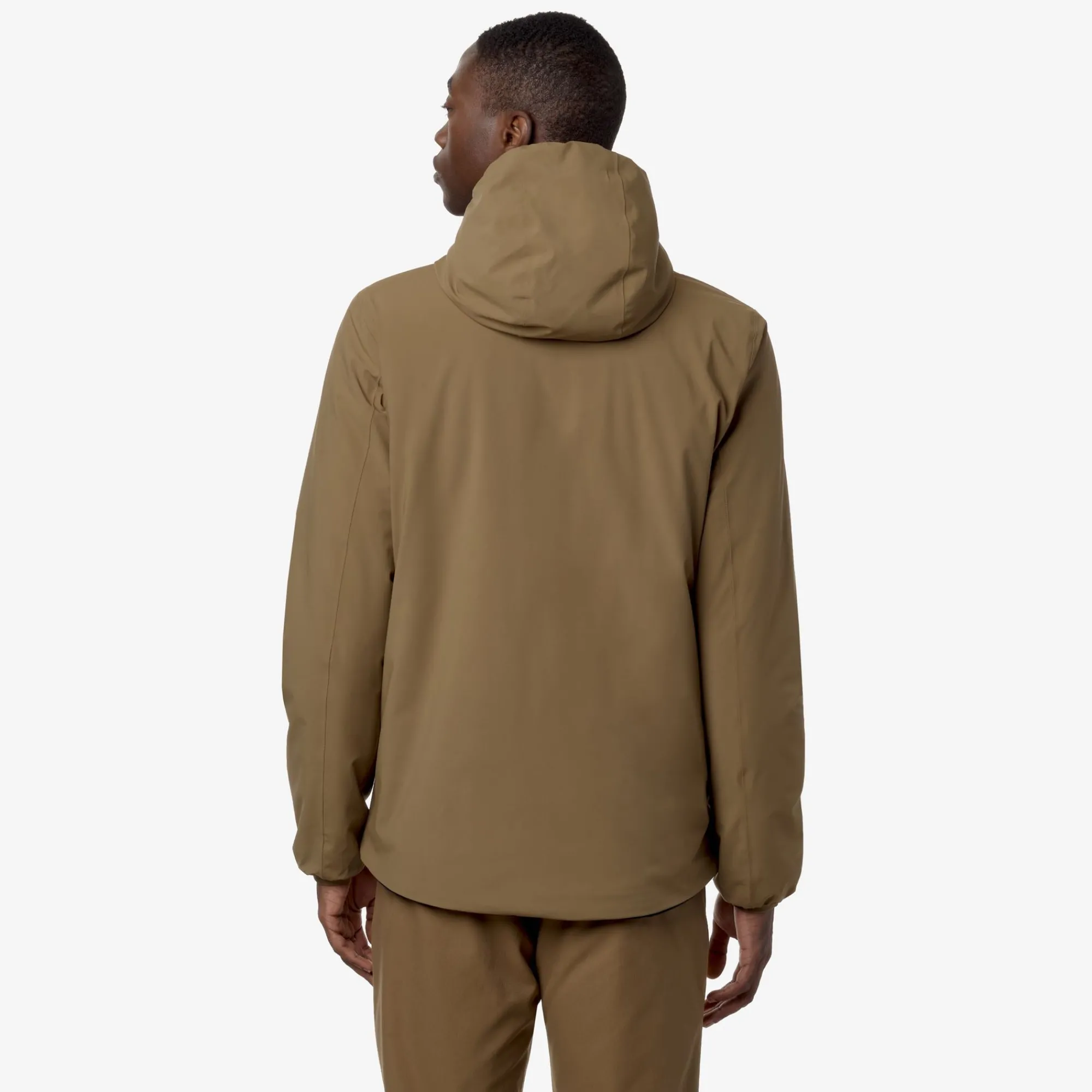 Best K-Way JACK ST WARM REVERSIBLE Browncorda-bluedepth