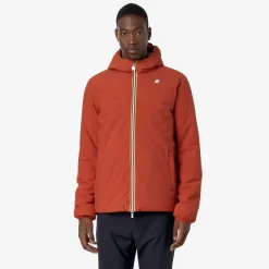 K-Way JACK ST WARM REVERSIBLE Redp-greenc