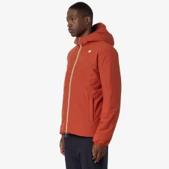 K-Way JACK ST WARM REVERSIBLE Redp-greenc
