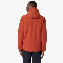 K-Way JACK ST WARM REVERSIBLE Redp-greenc