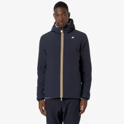 Hot K-Way JACK ST WARM REVERSIBLE Bluedepth-beigegrey