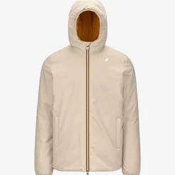 Online K-Way JACK ST WARM REVERSIBLE Beigeg-yellowi