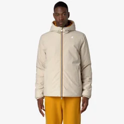 Online K-Way JACK ST WARM REVERSIBLE Beigeg-yellowi
