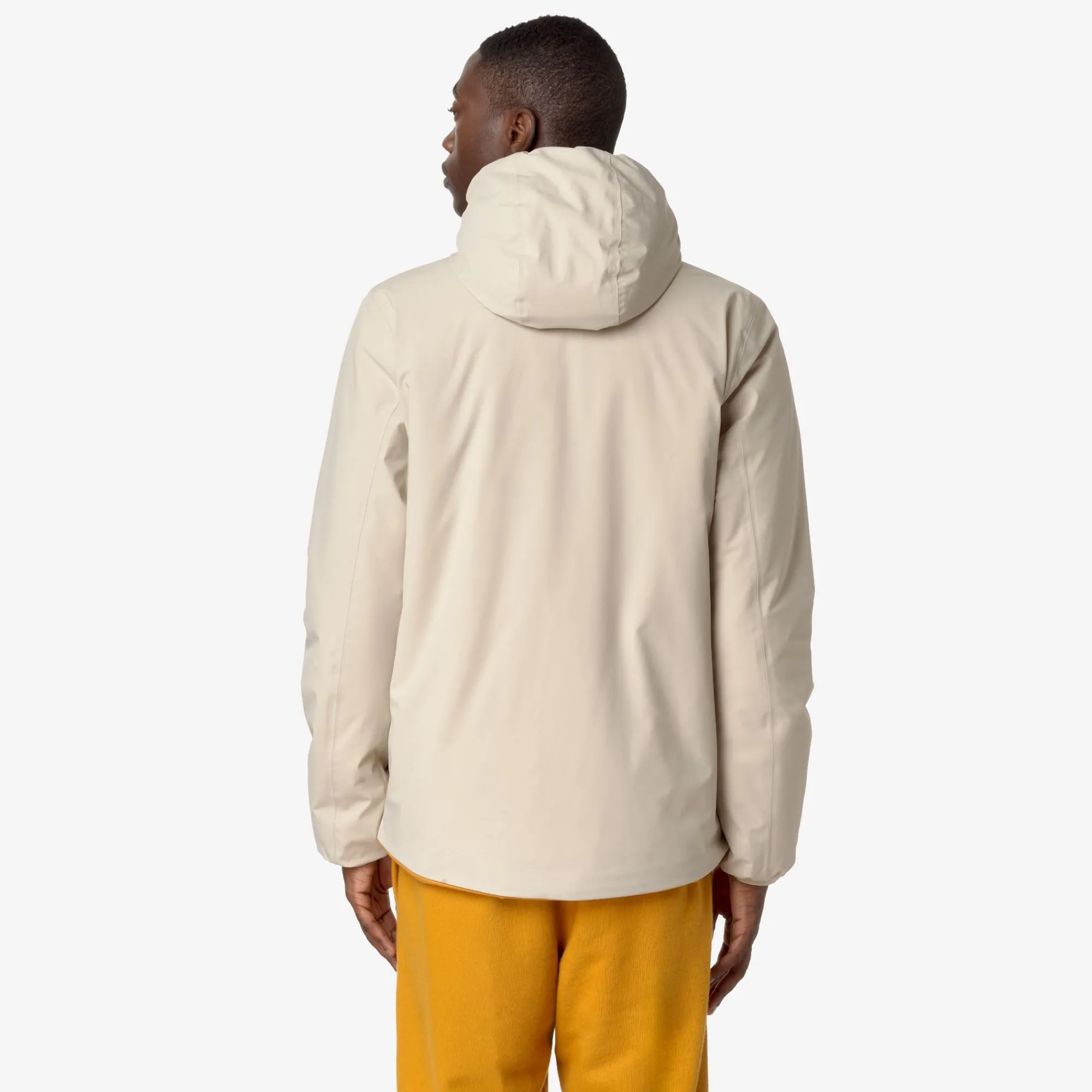 Online K-Way JACK ST WARM REVERSIBLE Beigeg-yellowi