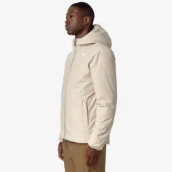 K-Way JACK ST WARM REVERSIBLE Beigeg-greybl