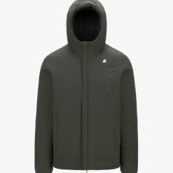 Online K-Way JACK ST WARM REVERSIBLE Blackpure-greenblackish