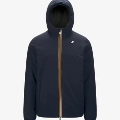 Hot K-Way JACK ST WARM REVERSIBLE Blued-greenb