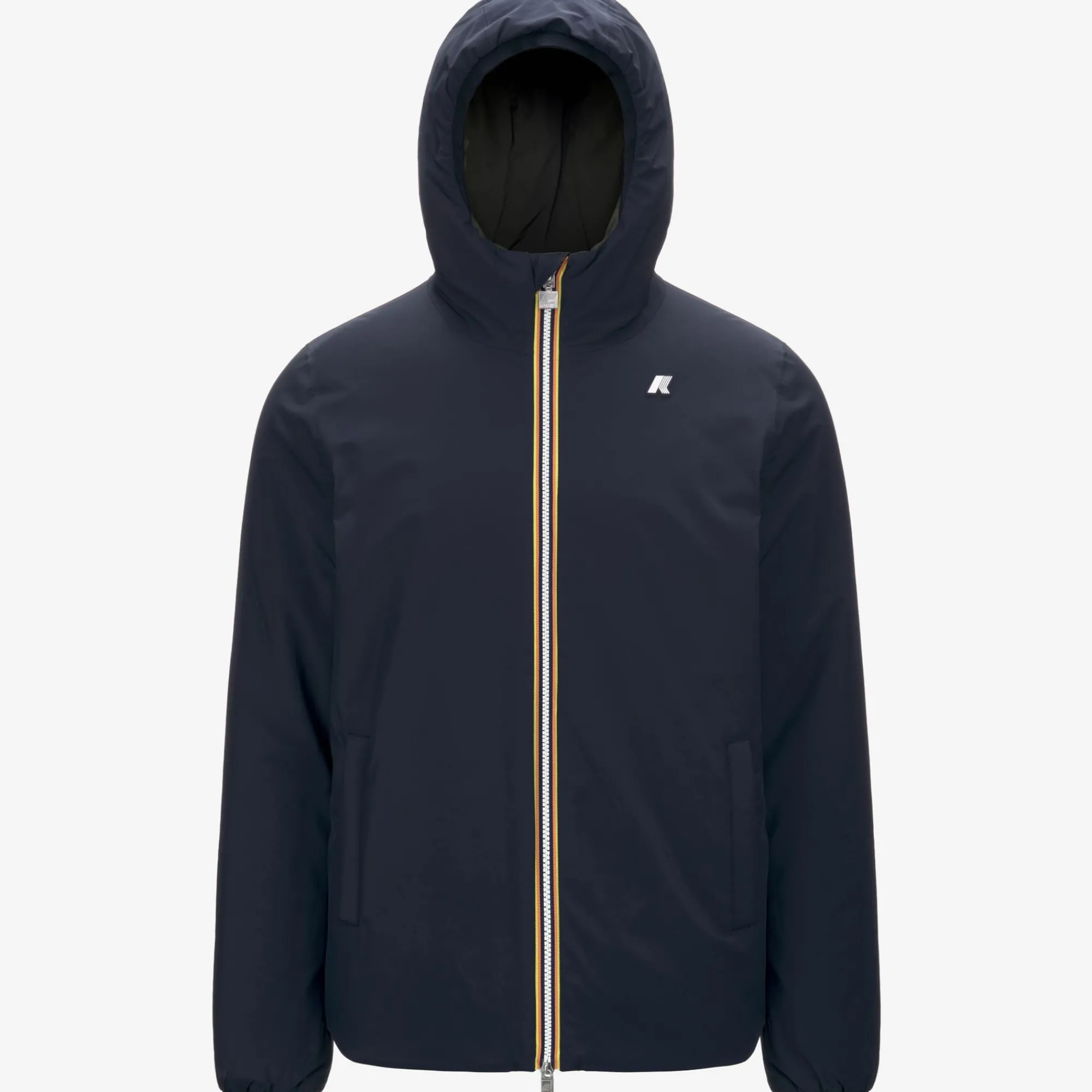 Hot K-Way JACK ST WARM REVERSIBLE Blued-greenb